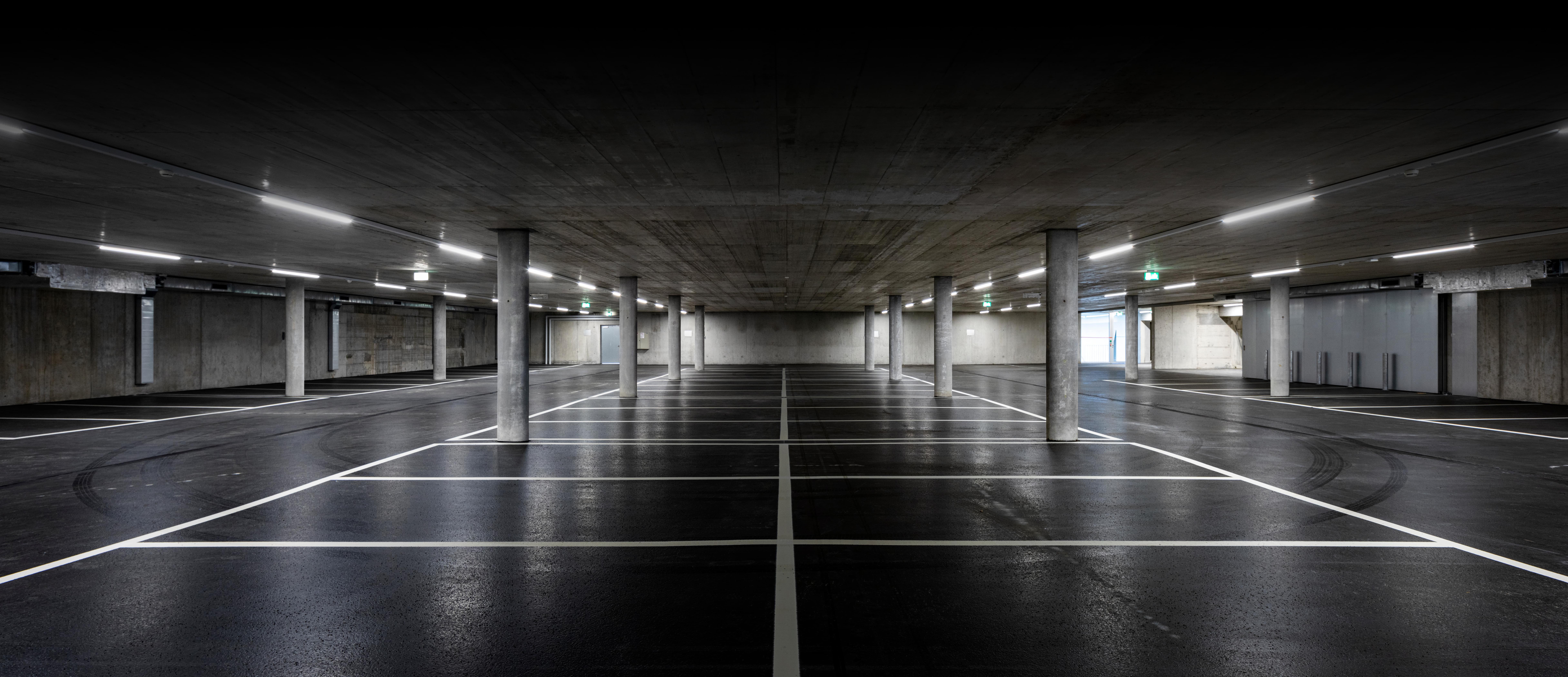 Empty Car Park